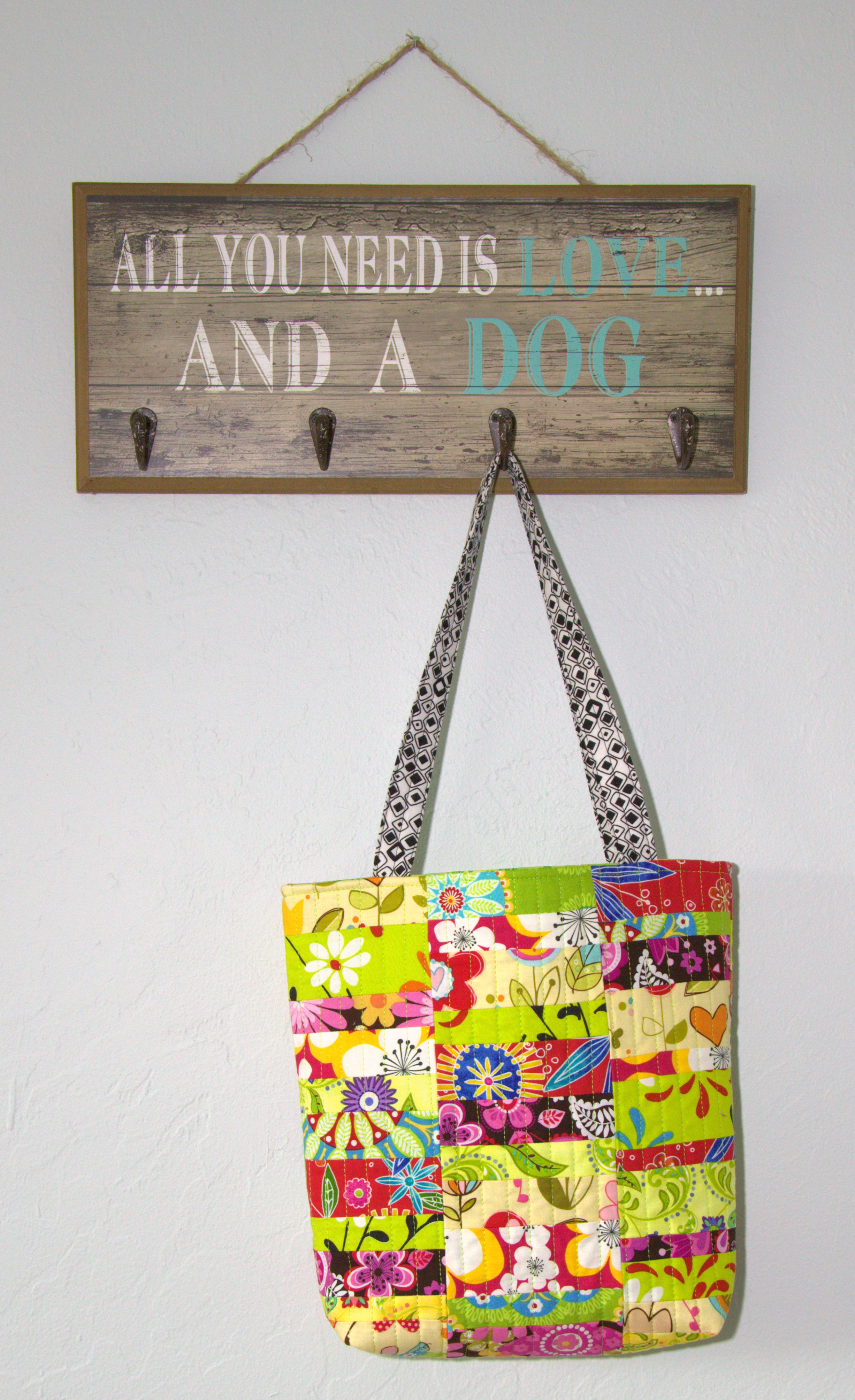 Example image of Bold Flowers Tote Bag